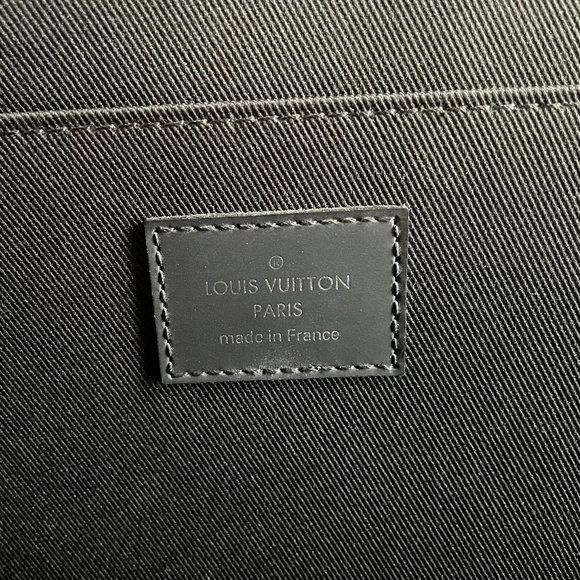 Louis Vuitton Poche Documents Portfolio in Damier Graphite Camouflage Rare - Picture 4 of 4